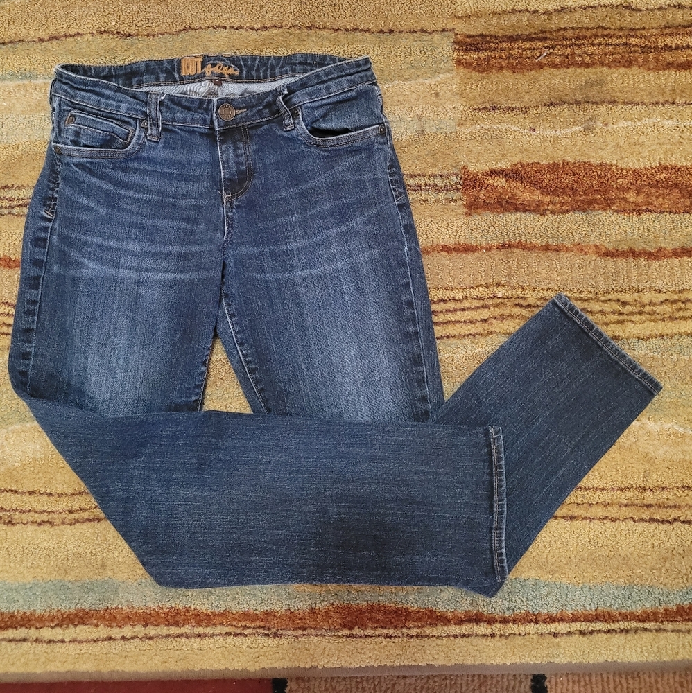 Kut Denim Straight Leg Jeans - Picture 1 of 5